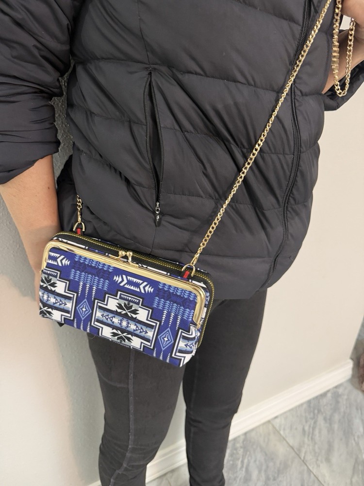 Southwest Design Wallet with chain