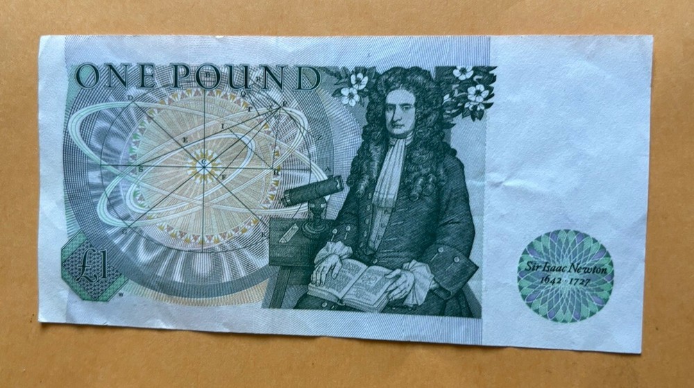 One Pound Bank Of England Note