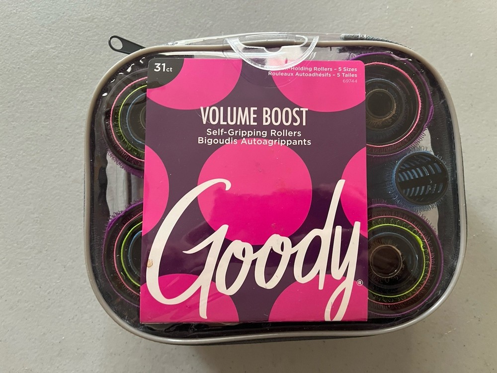 Goody Volume Boost Hair Rollers 31 Piece Set New Great Condition