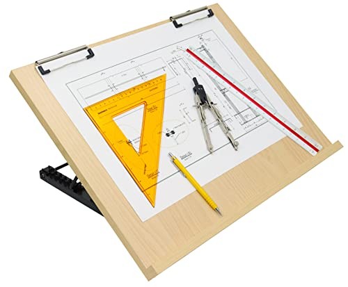 A3 Foldable Drawing Board Table Model Drafting Board with Clips