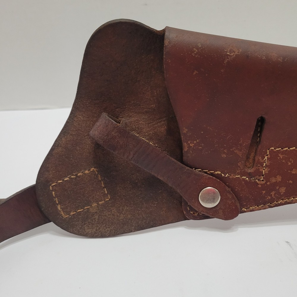 Vintage Leather Shoulder Holster Unmarked