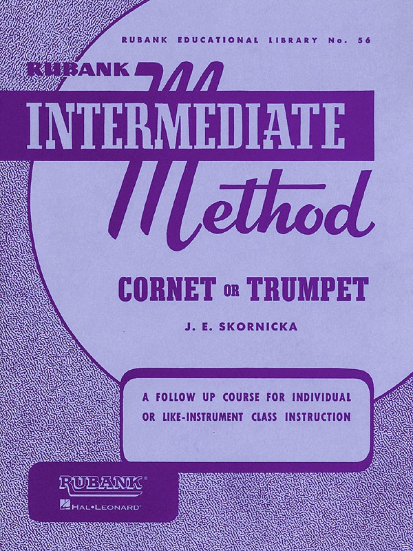 Rubank Intermediate Method Cornet Trumpet Music Lessons Studies Scales Book