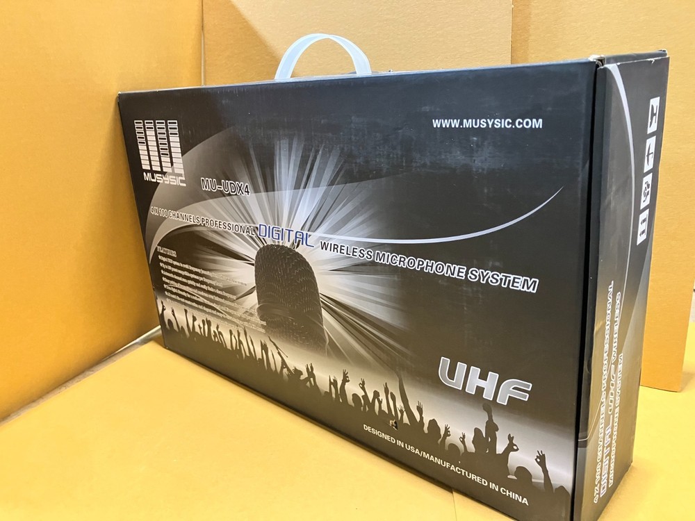 MUSYSIC MU-UDX4 open box see notes