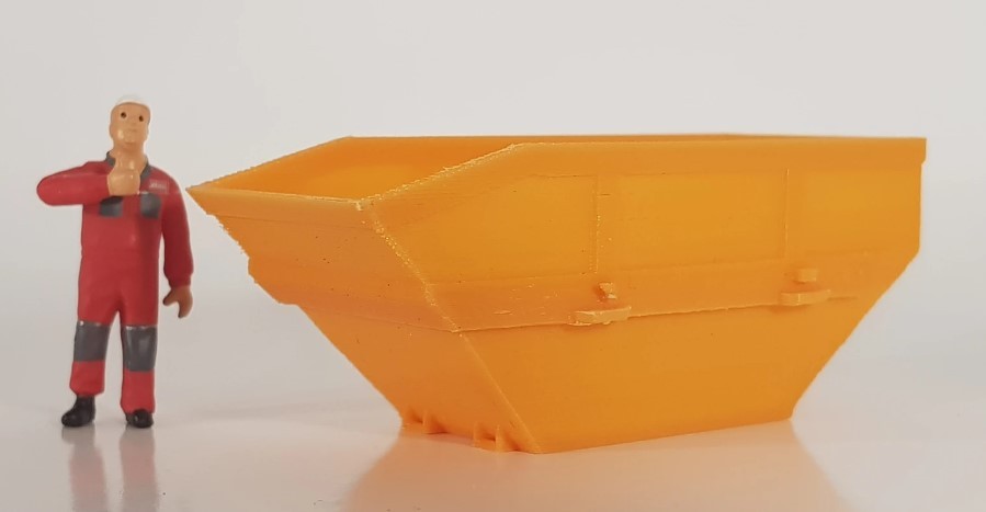 MSM,7.3m3 refuse skip - miniature, 1/50, MSM5462/01
