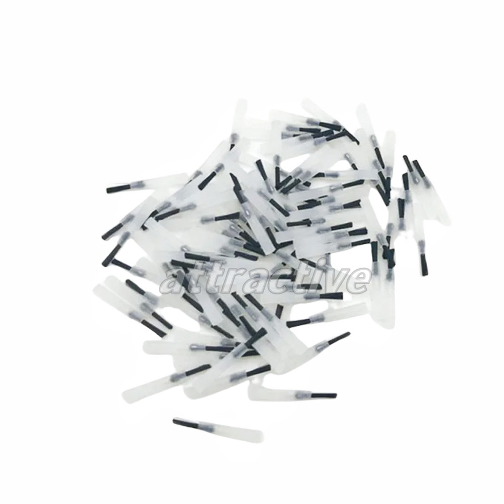 Dental Micro Brushes Composite Resin Mini Applicator Brush Tips 1000Pcs + Handle