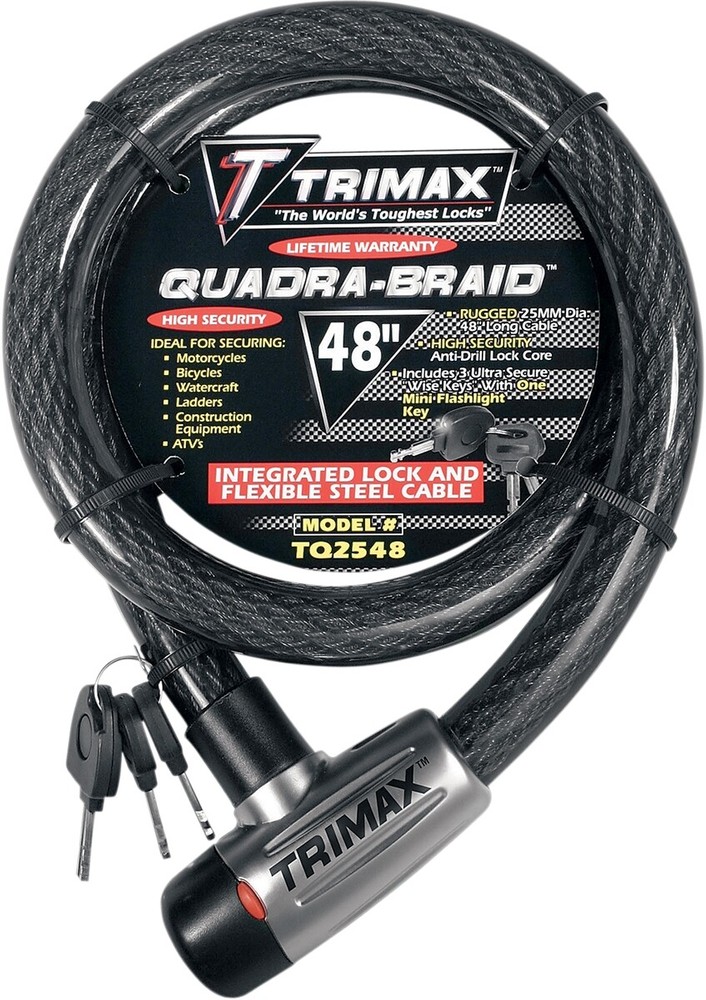 TRIMAX Quad Braid Lock 48" TQ2548