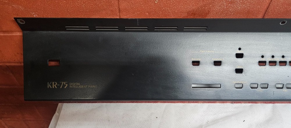 ROLAND KR-75 Keyboard Metal TOP PANEL