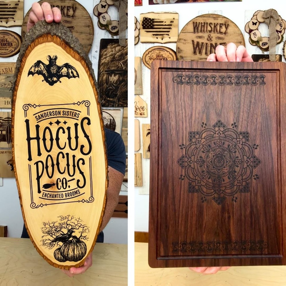 SCORCH PAINT – Wood Burning Paint for Crafts, Stencils, DIY Projects & Pyrogr...