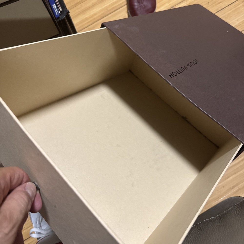 Louis Vuitton Shoes Box Empty With Dust Covers