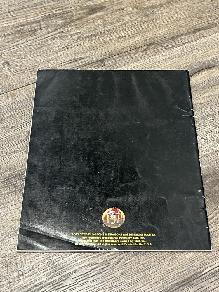 AD&D: Dungeon Master Screen & Master Index (TSR 9504) Complete