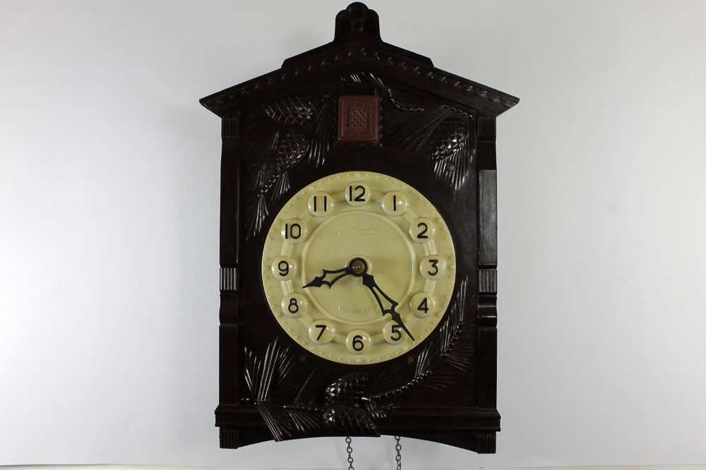 Vintage MAJAK Bakelite Cuckoo Clock USSR 1970's WORKING