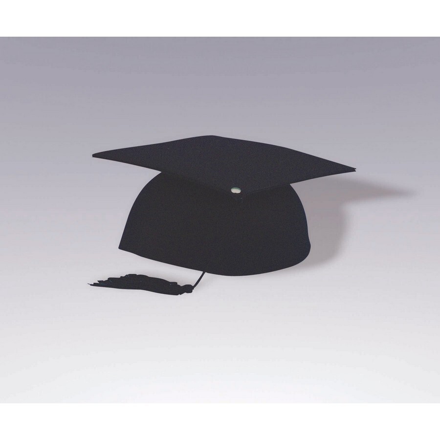 Black Graduation Cap - Rubie's