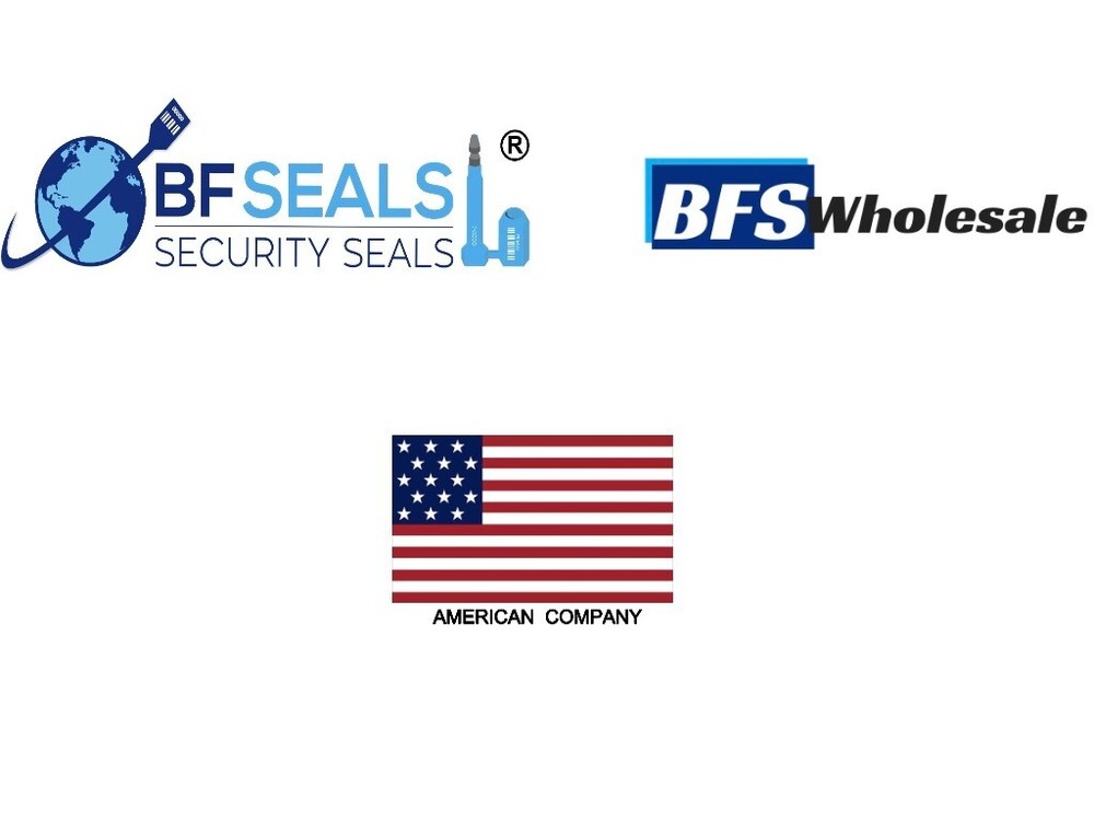 CABLE Security Lock Seal w. 2.4mm-12", 150 pcs., Numbered / Barcode, BLUE