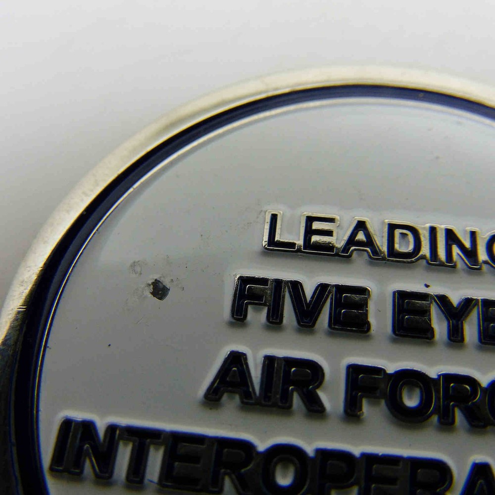 FIVE EYES AIR FORCE INTEROPERABILITY COUNCIL CHALLENGE COIN