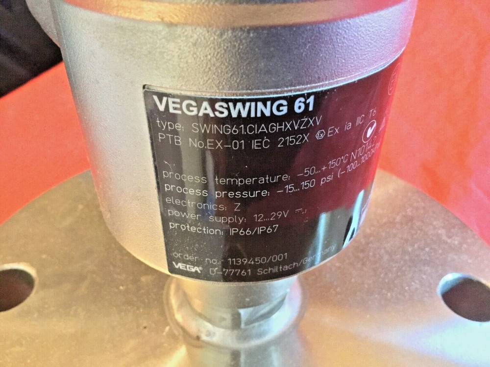 VEGA SWING61C1AGHXVZXVBU Vibrating Level Switch