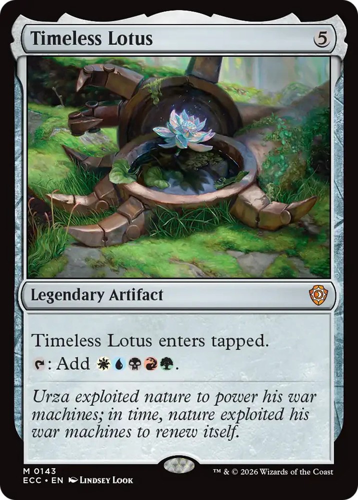 Timeless Lotus [Lorwyn Eclipsed Commander]