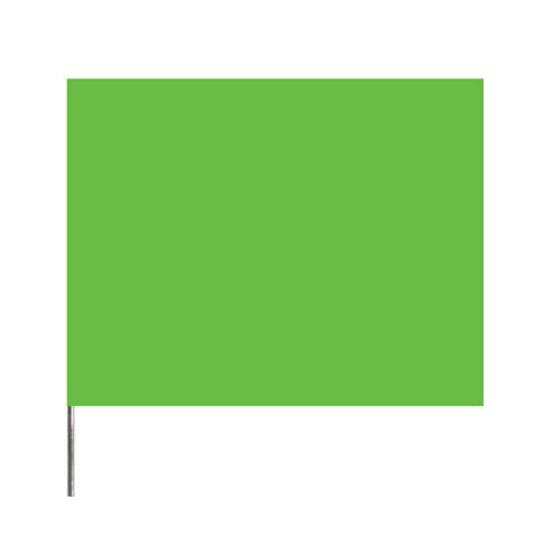 PRESCO Stake Flags, 21" wire staff with 2x3 flag (1000 flags)