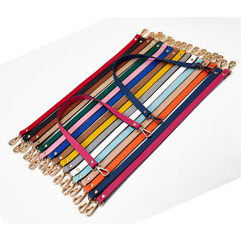 Genuine Leather Replace Handle Shoulder Clutch Bag Wallet Handle Purse Strap