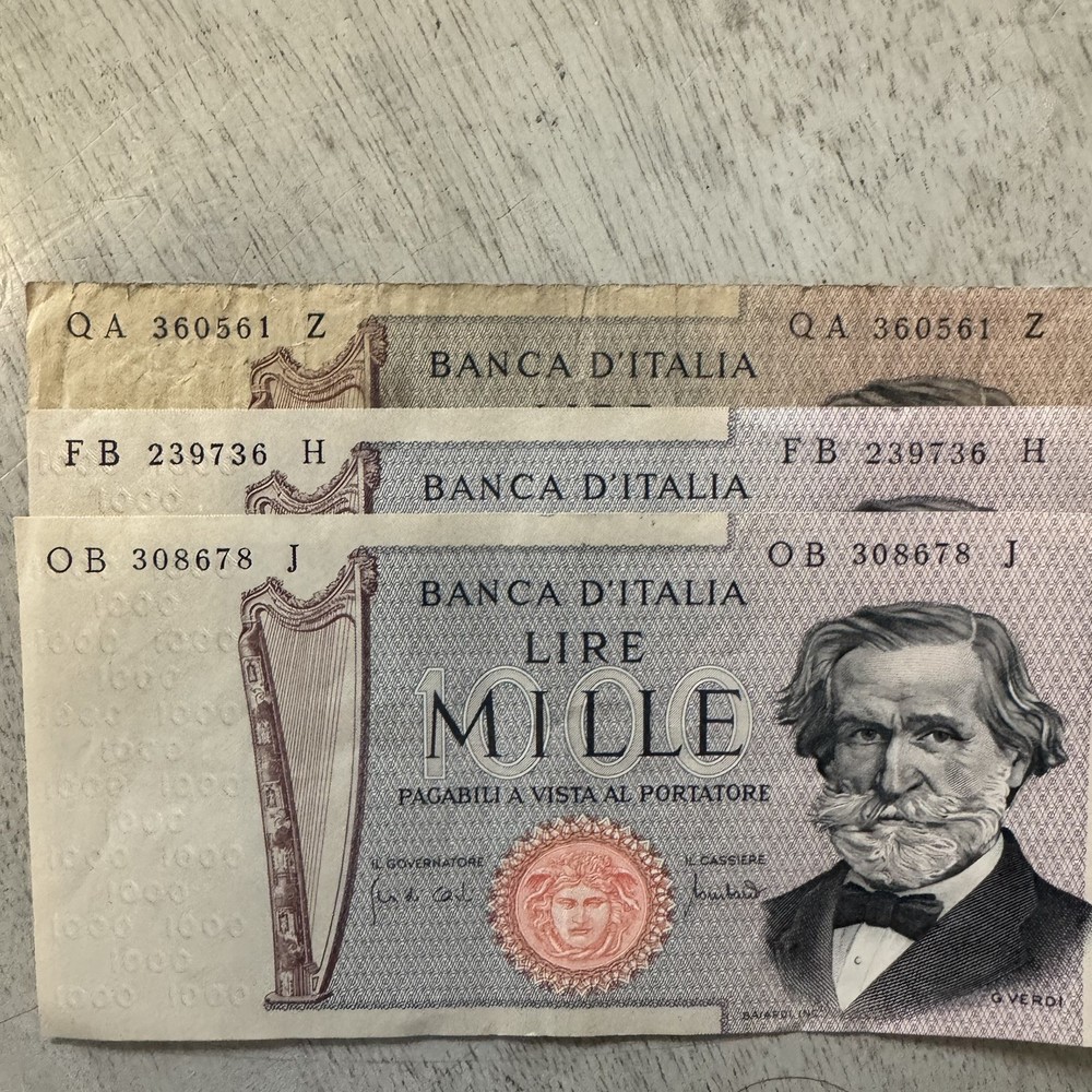 Italy 1000 Lire 1969