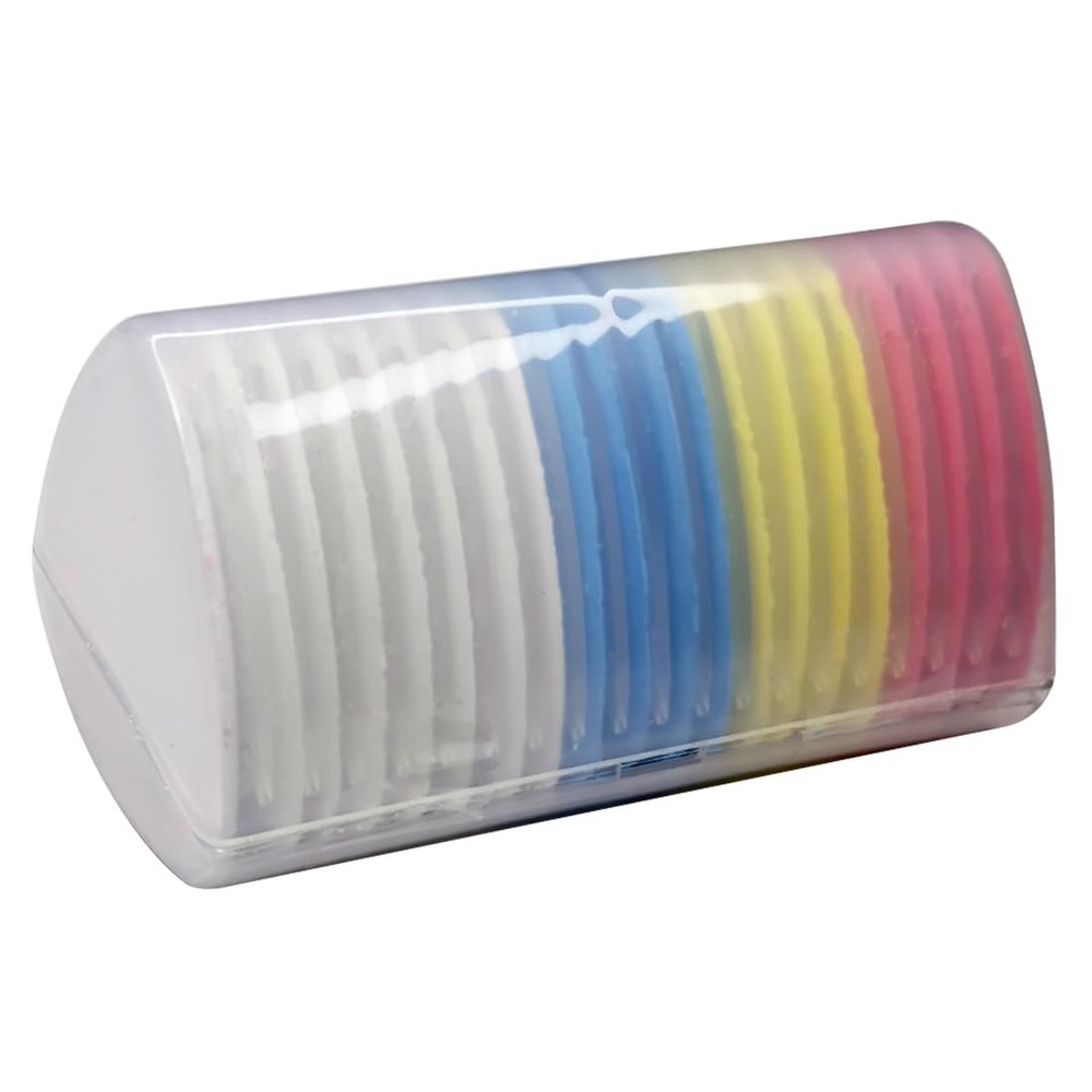 20PCS Professional Tailors Chalk for Fabric Makers,Triangle Multiple Colors