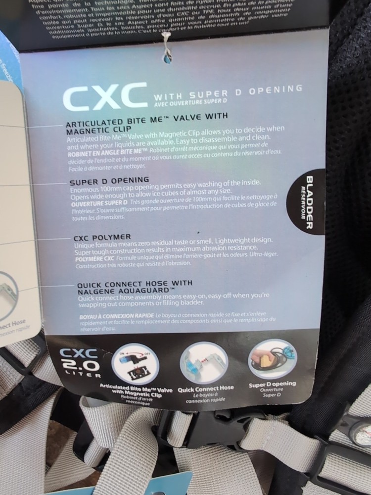 Nalgene Hydration Pack Backpack Green And Black NEW