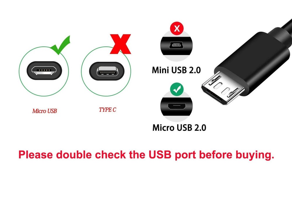 USB Power Charging Cable Cord For Kodak Smile Instant Digital Printer Camera