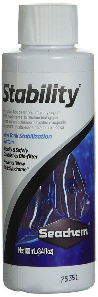 SEACHEM STABILITY AQUARIUM BIO FILTER BACTERIA ADDITIVE