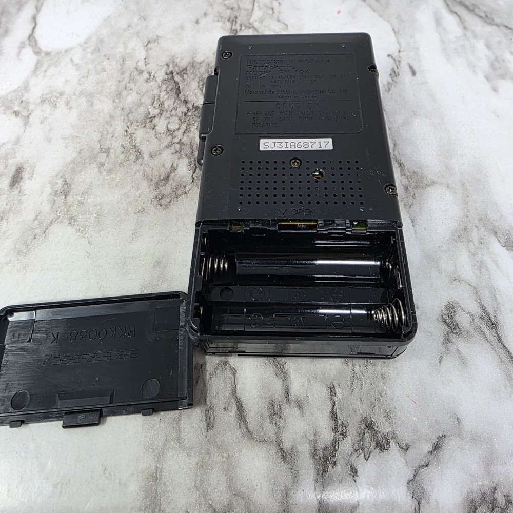 Panasonic MicroCassette Recorder RN-104 Voice Activated System Fast Playback