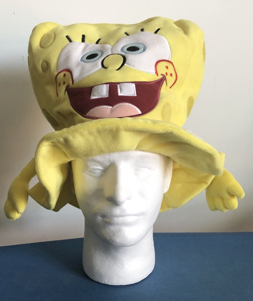 Vintage -2005- SpongeBob SquarePants Hat From Universal Studios - Adjustable