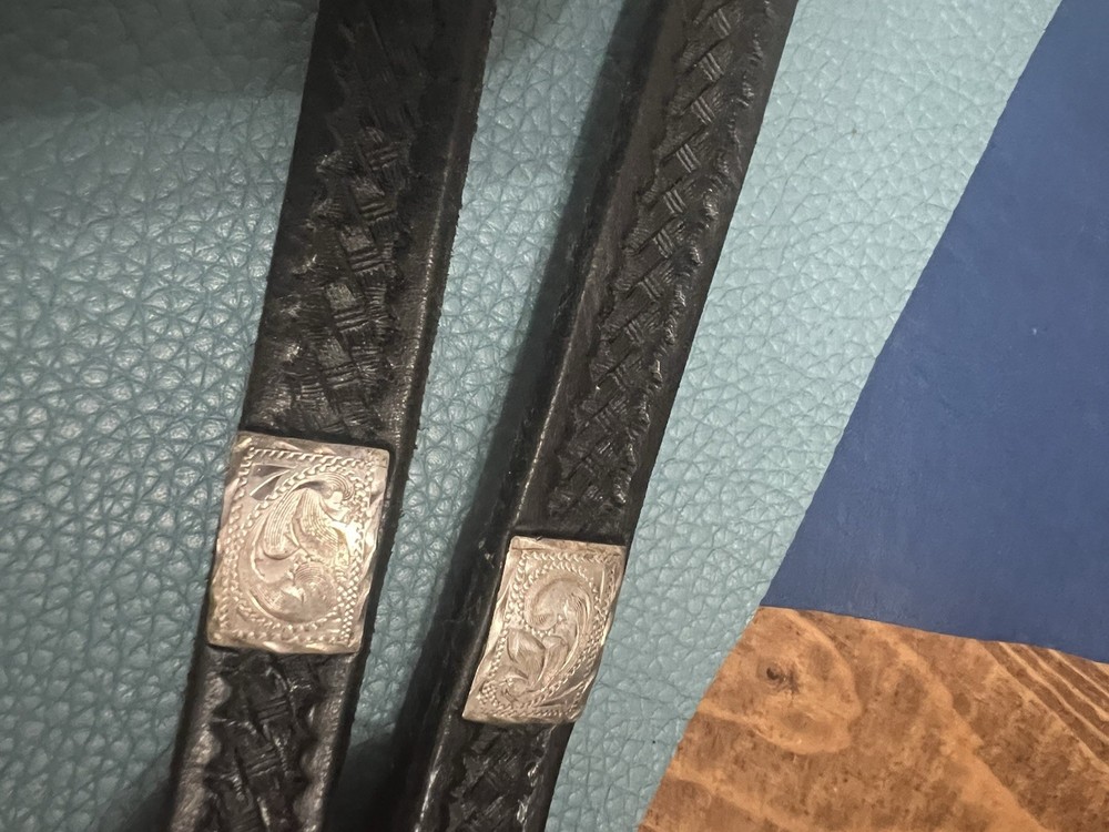 ~**Champion Turf**~ Silver Plated Show Headstall