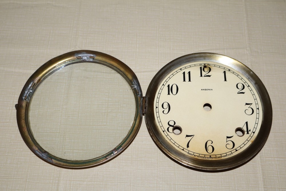 Ansonia Clock Dial and Bezel