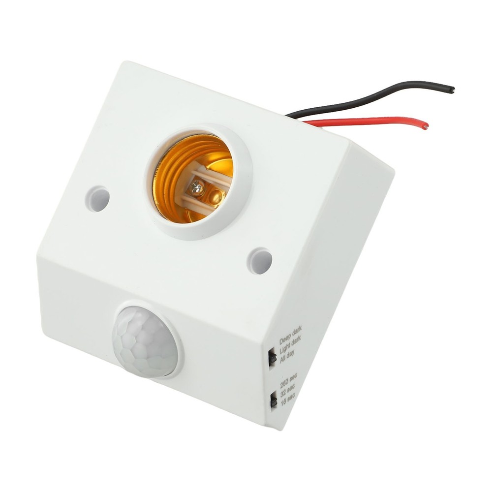Transform Your Space with the Smart E27 Infrared Induction Lamp Socket Holder