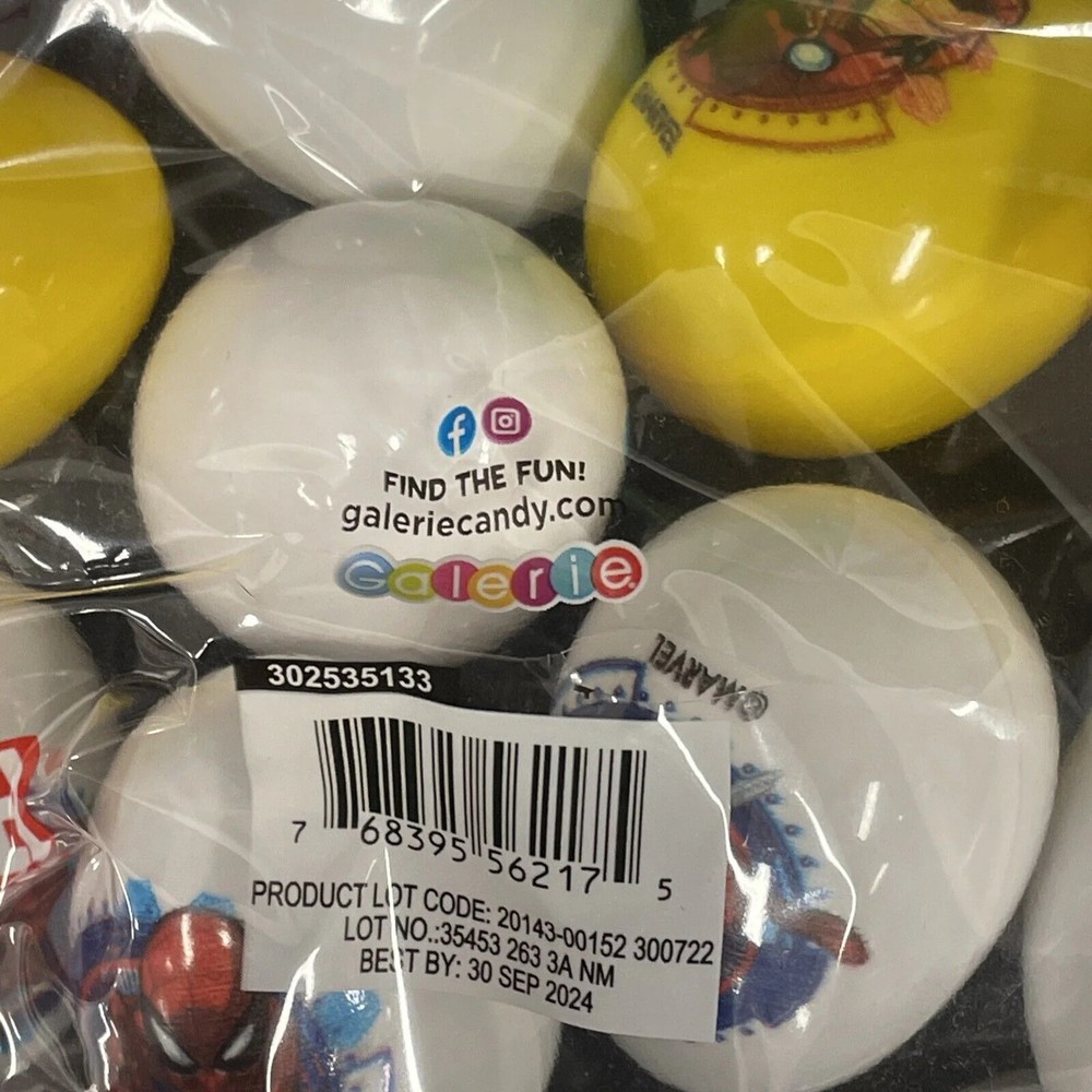 Marvel 20 ct Avengers Easter Egg Hunt Eggs Candy Or Stickers