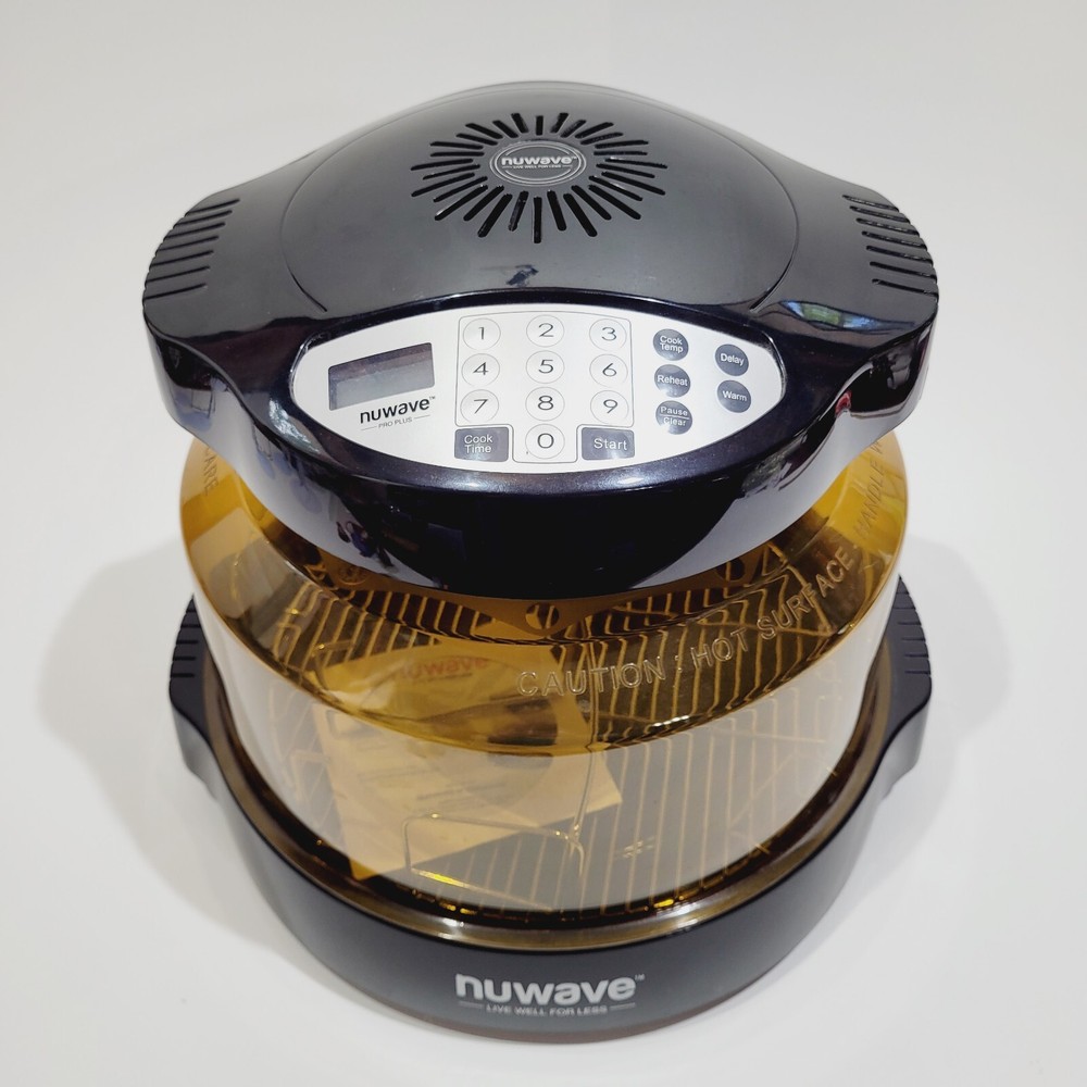 Nuwave Pro Plus Infrared Oven Model 20601 Black/Amber Never Used