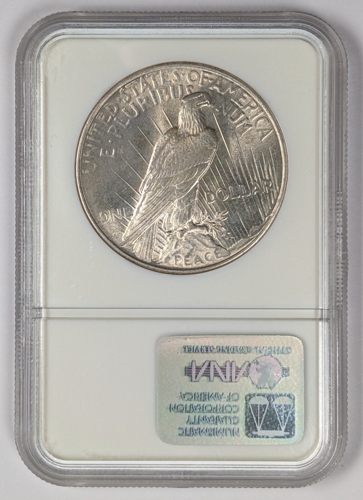1926 D Peace Silver Dollar NGC MS63
