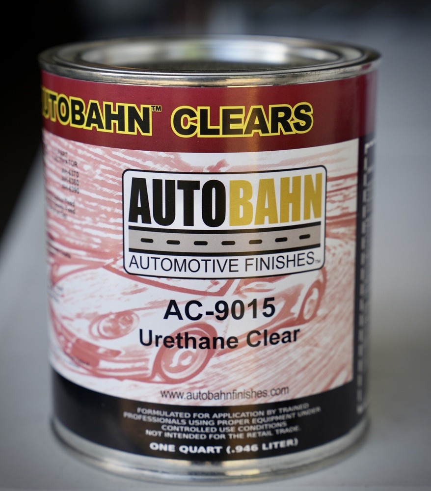 Autobahn AC-9015 Auto Urethane Clear Coat QUART Kit! Medium Hardener Included!