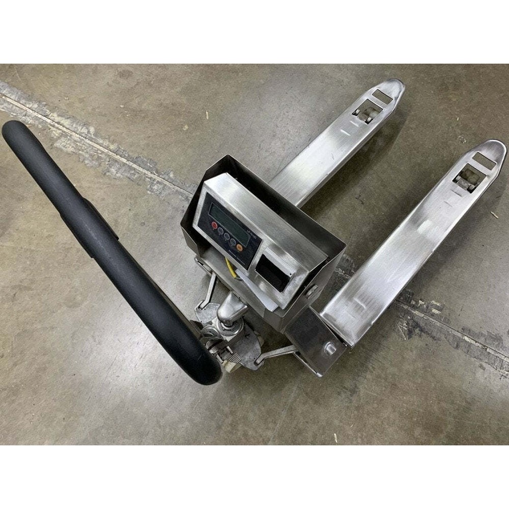 Industrial warehouse Pallet Jack Scale with Built-in Printer 3300 lb Capacity