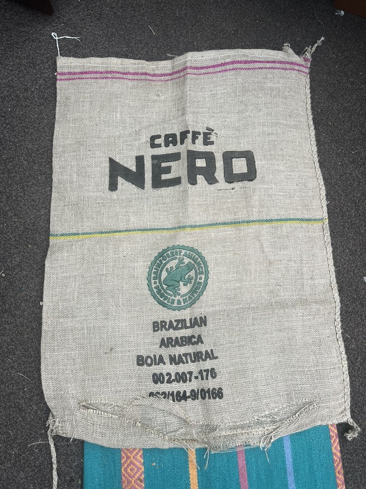 Caffé Nero Brazil Jute Coffee Sack Bag