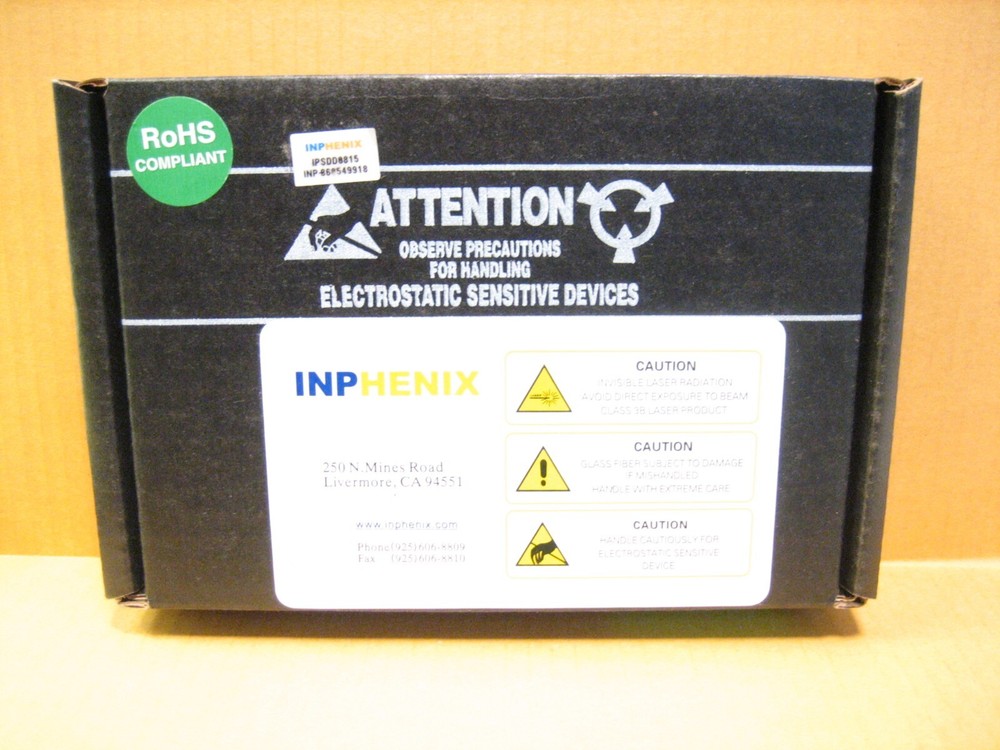 INPHENIX IPSDD0804C Super Luminescent Diode Edge Emitting Light