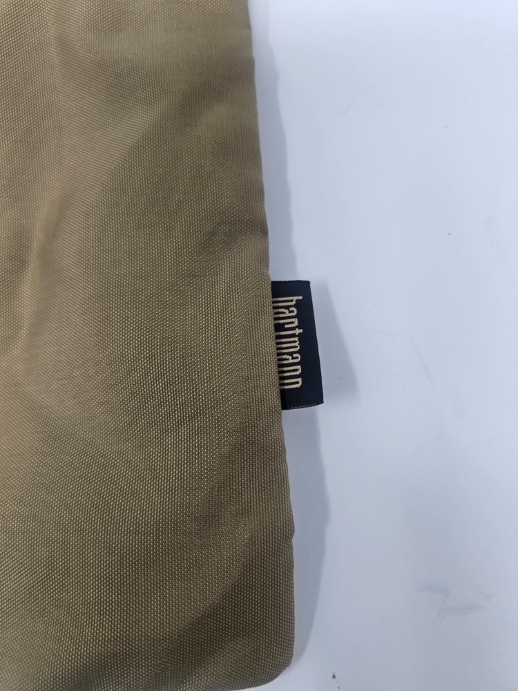 Hartmann Dust Bag Tan Small Drawstring Storage Travel Accessory Pouch