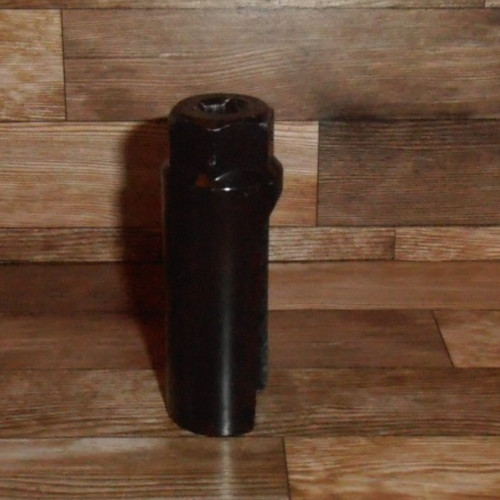 3-1/2" Tall Painted Metal Open Side Deep Well Socket~Unknown Maker /Socket Size