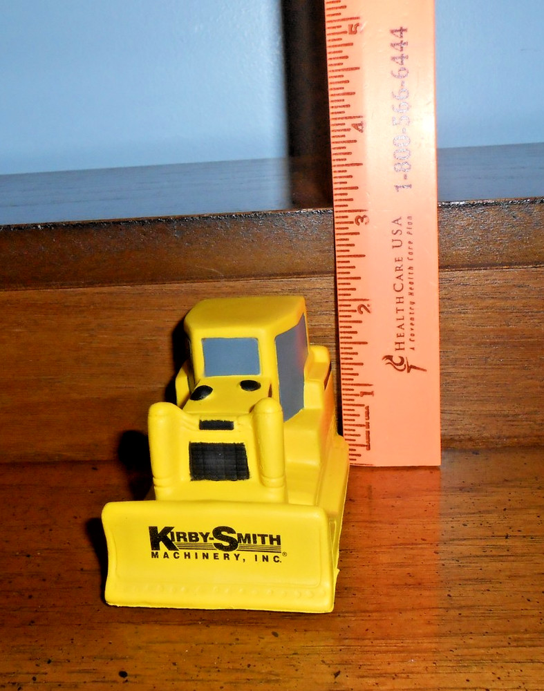 Foam Rubber Toy Bulldozer
