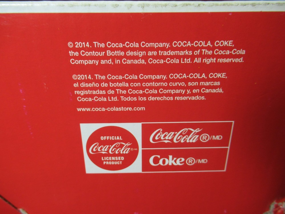 2014 Coca-Cola Retro Personal Mini Fridge! NEW!!