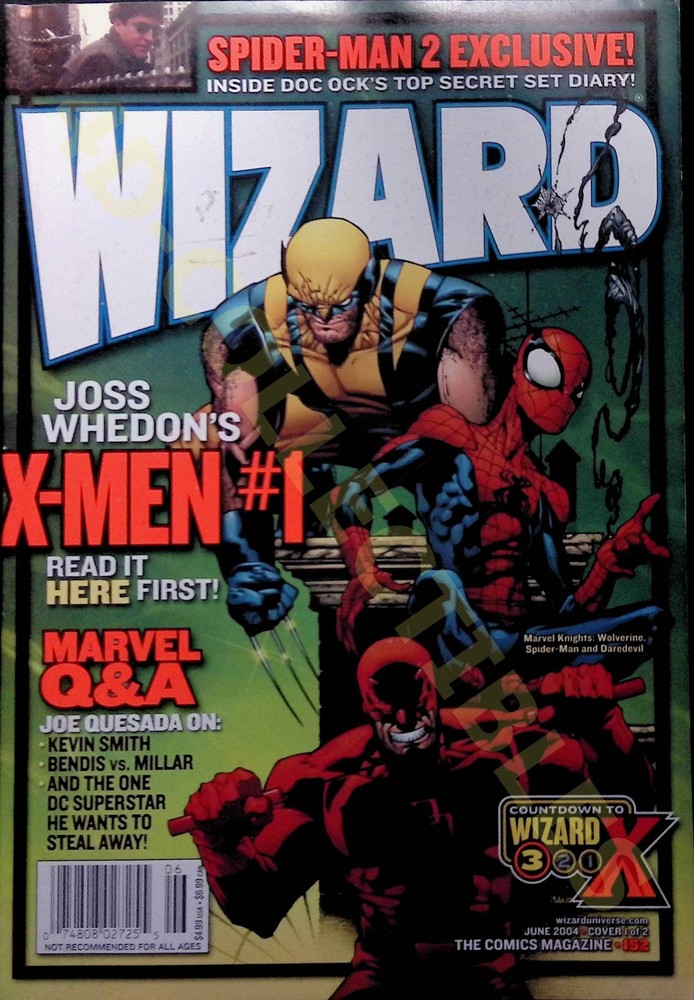 Vintage WIZARD Comic Magazine #152 June 2004