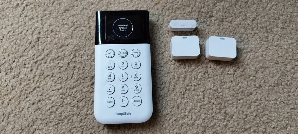 SimpliSafe Home Security System Replacement Keypad Remote White #SSKP3
