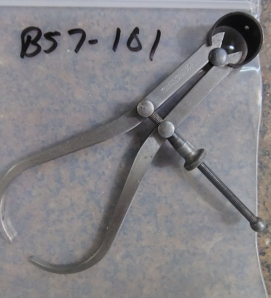 🗽VINTAGE 6" MILLERS FALLS OD CALIPER