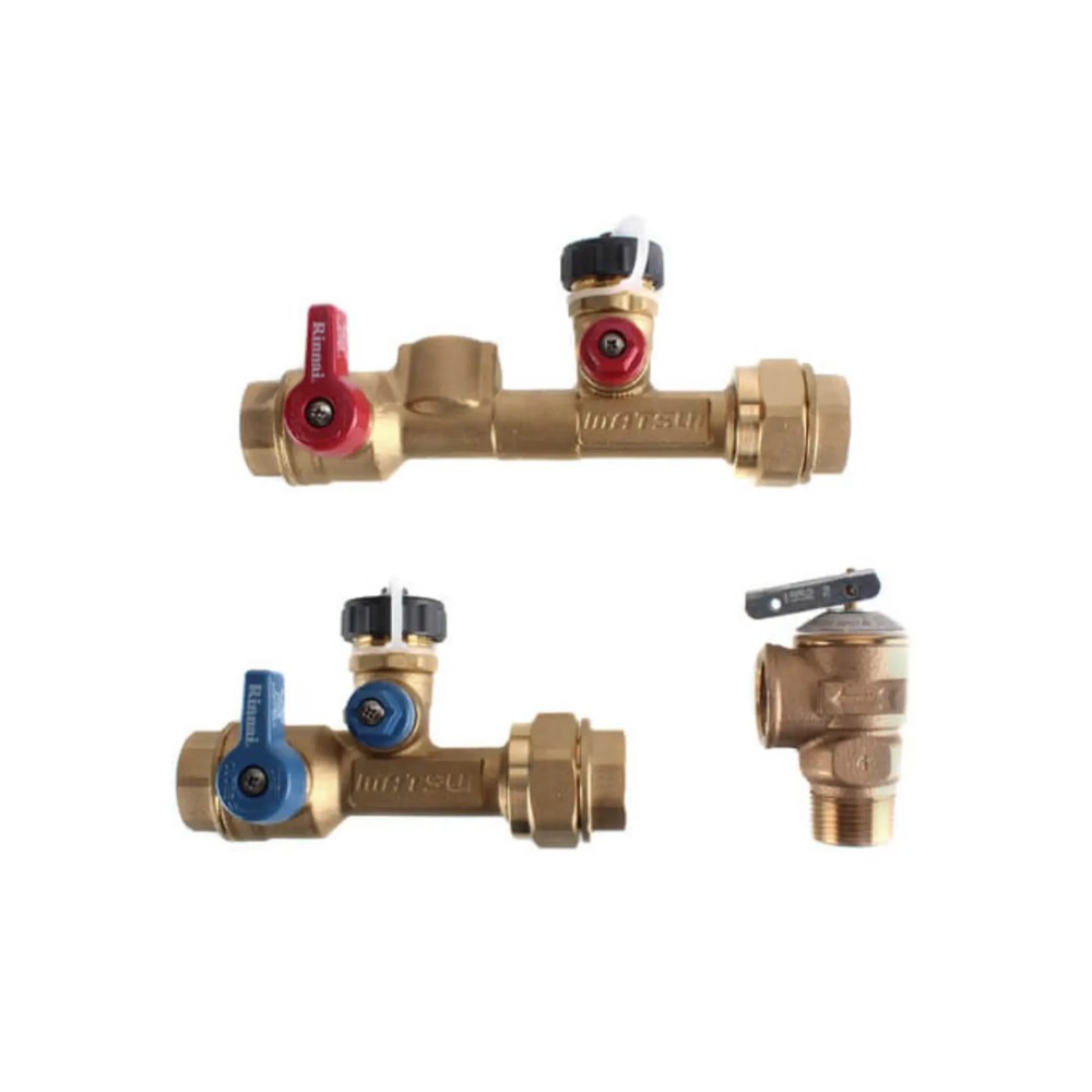 Rinnai Matsui Plumbing Isolation Valve Kit