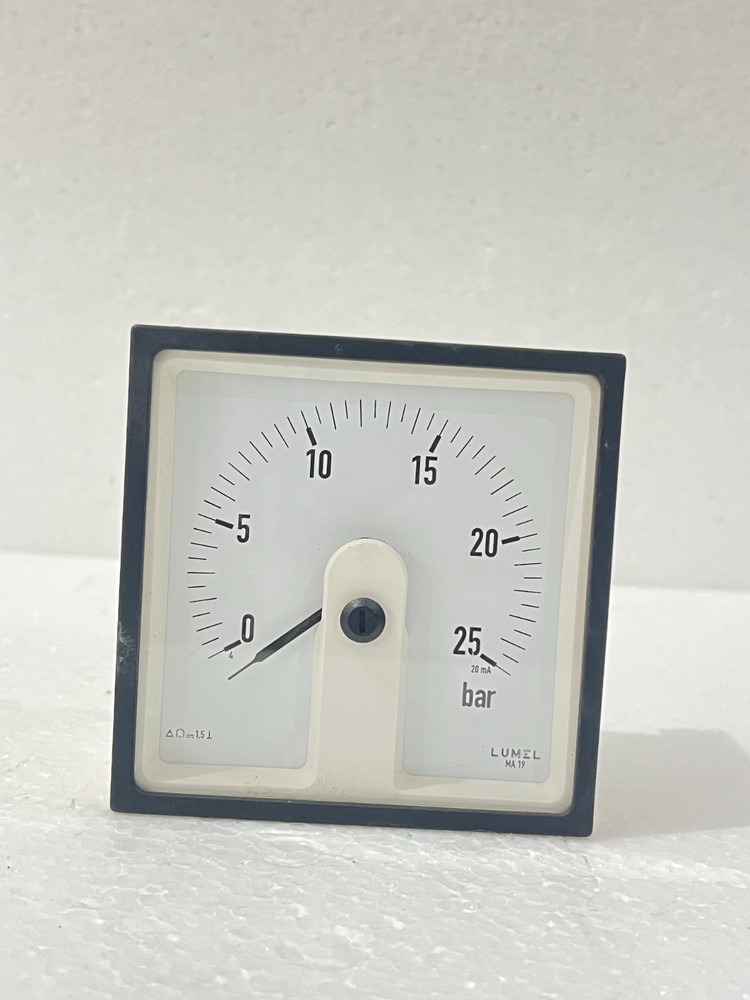 LUMEL MA19 PANEL METER 0-25 BAR