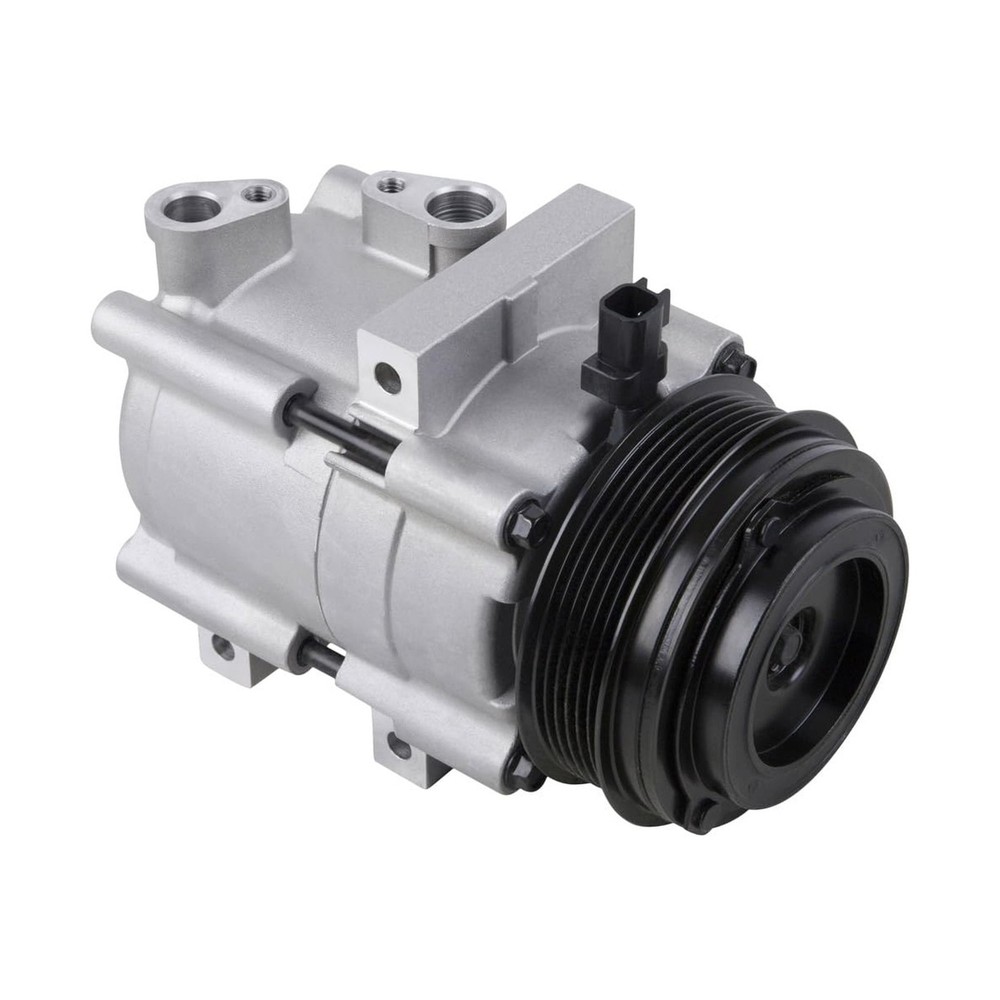 AC Compressor & A/C Clutch For Ford E150 E250 E350 E450 E-150 E-250 E-350 E-4...