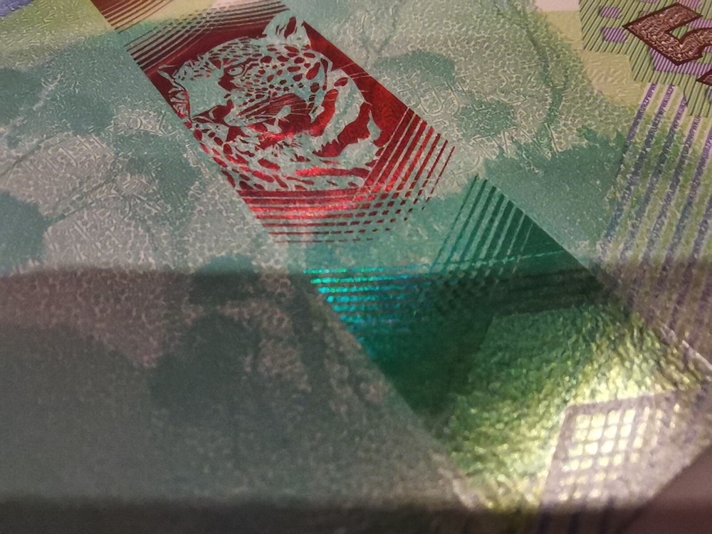 TEST NOTE PWPW POLAND Jaguar Universal new Amazing NOTE Without Folder